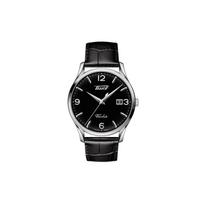 TISSOT Vistada kolekcijos Kvarcinis mechanizmas 30m atsparumas vandeniui Vyriški laikrodžiai Laikrodis 40mm Juodas ciferblatas T118.410.16.057.00 Black Dial black