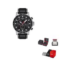 TISSOT Daring Collection Quartz Movement Men's Watches Watch 45.5mm Black Dial Stainless Steel Case T125.617.16.051.00 Black Dial black