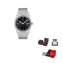 Tissot PRX kvarcinis mechanizmas Vyriški laikrodžiai Laikrodis 40mm Juodas ciferblatas Nerūdijančio plieno korpusas T137.410.11.051.00 Black Dial
