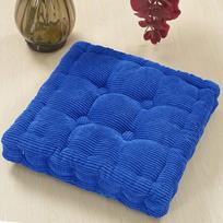 Storos kukurūzų vilnos tatami sėdynės biuro kėdė sofa pagalvėlė minkštas kilimėlis pagalvė žiemai biuro baro namų dekoras 38X38CM mėlyna