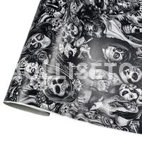 4wd Car Accessories Graffiti Personality Camouflage Film Anime Sticker Modification Color Change Film Ppf Motorcycle Helmet F07 50CMX100CM