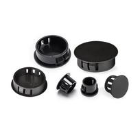 Black/White Plastic Plugs Snap on Hole Plug 5-100mm Blanking End Caps Screw Cover Cable Hole Protector for Cabinet Furniture 5mm-50PCS juoda