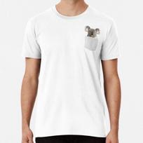 Koala in pocket, Funny Koala, aussie T Shirt Mens Womens Tees Top S to 5XL Made in the AU/USA T-Shirt Mens Womens Tees Top 2XL