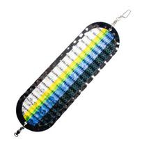 Stainless Steel Trolling Flasher Fishing Dodger for Vibrant Colors Metal Lure with Salmon Trout Fishing E