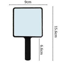 Hand Mirror Salon Hairdresser Hairdresser Hand Held Mirror With 2025 juoda