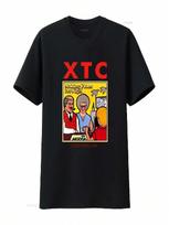 XTC Making Plans For Nigel Punk Rock Music T Shirt 1879 Vintage Washed Fashion Designer Clothes Streetwear Homme Versatile S įvairiaspalvis