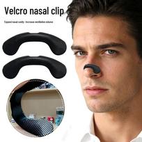 Superlipnios magnetinės nosies juostelės: Prieš knarkimą ir nosies užgulimą 30-Pack Anti-Snoring Magic Stickers juoda