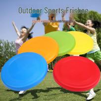 Frisbee Toy: 22cm Plastic Disc for Kids & Pets, Beach & Outdoor Fun mėlyna
