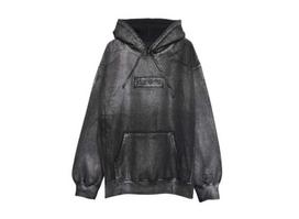Supreme MM6 Maison Margiela Foil Box Logo Hooded Sweatshirt Black S