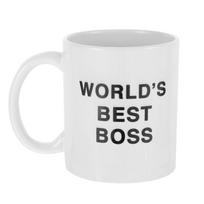 350ml keraminis puodelis Dunder Mifflin Geriausias pasaulyje viršininkas vandens puodelis asmeninis biuro kavos puodelis (Baltas)