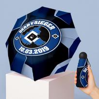 Hamburger SV futbolo rašto spausdintas mini 5 lankstų 8 šonkaulių kompaktiškas skėtis vėjui atsparus vandeniui lengvas nešiojamas sulankstomas