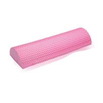 Fitness Gym Fitness Half Round Yoga Block Muscle Restoration EVA Foam Roller Roller Balance Pad 30cm rožinė