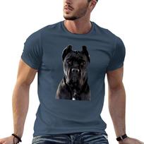 Cane Corso Šuo Juodi Marškinėliai Festivalio Laisvalaikio Trumpomis Rankovėmis S black
