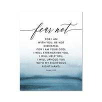 Christian Wall Pictures Psalm 121 Bible Verse Quote Canvas Painting Scripture Wall Art Prints Baptism Gift  Faith Poster Decor 21cm×30cm NoFrame