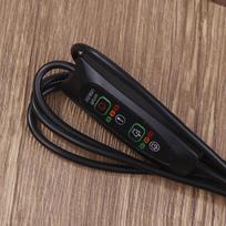 Šiltos anglies pluošto šildomos pagalvėlės USB įkrovimo juosmens pilvo šildymo kilimėlis Nešiojama šilta lėkštė kūno šildymui pėdai žiemą