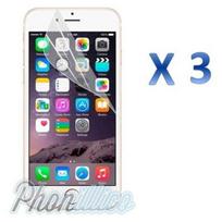 Screen Protector Film - Phonillico - Apple iPhone 7 PLUS - Pack of 3 - Flexible Plastic - Screen Protector