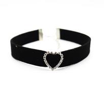 Kaklo grandinėlė Choker Širdelės apykaklė Papuošalų aksesuarai