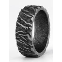 Unisex Vertical Texture Ring Stylish European American Design Trendy Jewelry for Men and Women No. 7