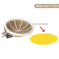 Handmade Cotton Rope Bird Nest Pigeon House Nest Bird Cage Outdoor Decorative Weaved Hanging Parrot Nest Hemp rope 11.5cm