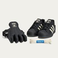 Avavav × adidas Superstar Superfinger Juoda Off White Unisex JP7141 EU 36.5 juoda