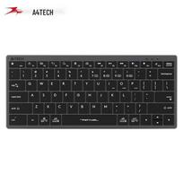 A4TECH FBX51C Portable Wireless Bluetooth Scissor-Switch Keyboard