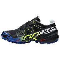 SALOMON Speedcross 6 Anti-Slip And Wear-Resistant Lightweight Low-Top Trail Running Running Shoes Men's Black Sneakers 478322 40 juoda
