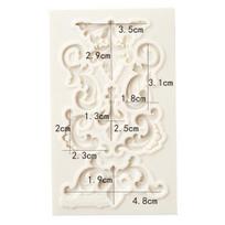 Embossed Silicone Fondant Mold Cake Chocolate Paste Baking Tray Decorating Tool pilka