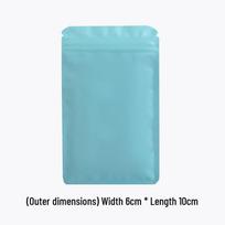 Double-Sided Frosted Aluminum Foil Self-Sealing Opaque Packaging Bag for Colored Ornaments