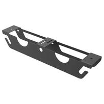 2 Bay Angle Grinder Rack with Cord Hanger Wall Mount Organizer Bracket Polisher Power Tool Rack for Cutters Polishers Workspace juoda