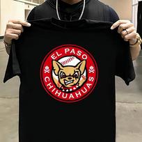 El Paso Chihuahuas Cute Chihuahua Angry Dog T-shirt Full Size Unisex T-Shirt S
