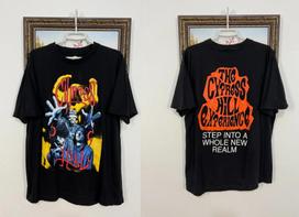 Vintage 90_s Cypress Hill Shirt Black Rap Band Over Print Experience Size S-5XL Unisex T-Shirt XL