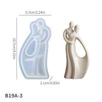Ornaments Plaster Cement Epoxy Resin Mold DIY Soap Mould  Craft Art Lovers B