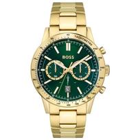 Hugo Boss 1513923 Vyriški kvarciniai laikrodžiai Žalias ciferblatas 44MM + Dėžutė