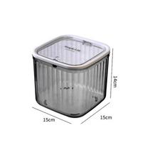 Laundry Pods Container Laundry Room Organization Box, Laundry Powder Container For Laundry Beads, Laundry Powder, Storage L pilka spalva
