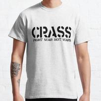 crass punk music metal comic cartoon film movie 90s halloween christmas t shirt 4XL
