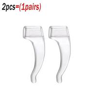 1-20Pairs Glasses Anti Slip Silicone Ear Hook Long-Lasting Eyeglasses Ear Holder Spectacles Bracket Elastic Sunglasses Eartips 2PCS(1 Pair) balta
