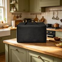 210D Oxford Fabric Deep Fryer Cover Waterproof Dust Resistant Black for 47 cm Deep 45 cm Wide 29 cm Tall Units China Mainland