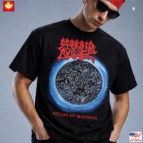 MORBID ANGEL Altars Of Madness T-Shirt Death Metal Band Tee Adult Size L