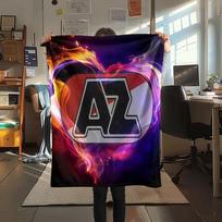 AZ Alkmaar club  FlAannel Blanket, High quality Comfortable for All Seasons, Home Decor, Warmth and Comfort 80cm x 120cm