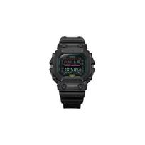 G-Shock 200M Waterproof Solar Quartz Movement Resin Strap Watch Unisex Watches Black GX-56MF-1 Black Dial