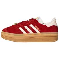 Adidas Originals GAZELLE BOLD Leather Low top German Army Trainers Women's Red KJ4293 38