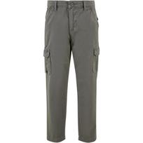 Urban Classics Boys Straight Leg Cargo Trousers 13-14 pelenų pilka spalva
