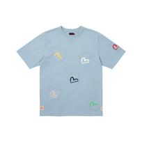 Palace x Evisu Multi Pocket T-Shirt Dusty Blue Unisex Tops P21EVTS003 S