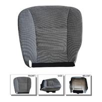 Vairuotojo sėdynės užvalkalas, kairysis, apatinis, Tamsiai pilkas, Pakeičiamasis, dodge ram 2006-2009 gray