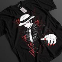 Demon Slayer Shirt Muzan T-Shirt Tanjiro KNY Doma Anime Akaza Top Kokushibo Tee 2XL