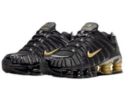 Nike Shox TL x Neymar Jr. Black Gold 2019 BV1388-001 EU 38 juoda