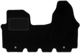 Driver's mat black for: Renault Trafic II van (2001-2014)