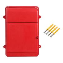 Wall Mounted Mailbox Postbox Letter Box Versatile Ballot Box for Holding raudona