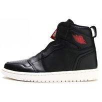 Jordan 1 Retro High Zip Black Gym Red Phantom Women's AT0575-006 36.5