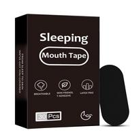Anti-snoring Lip Tape, Mouth Tape for Children and Adults To Prevent Snoring and Correct Mouth Breathing black